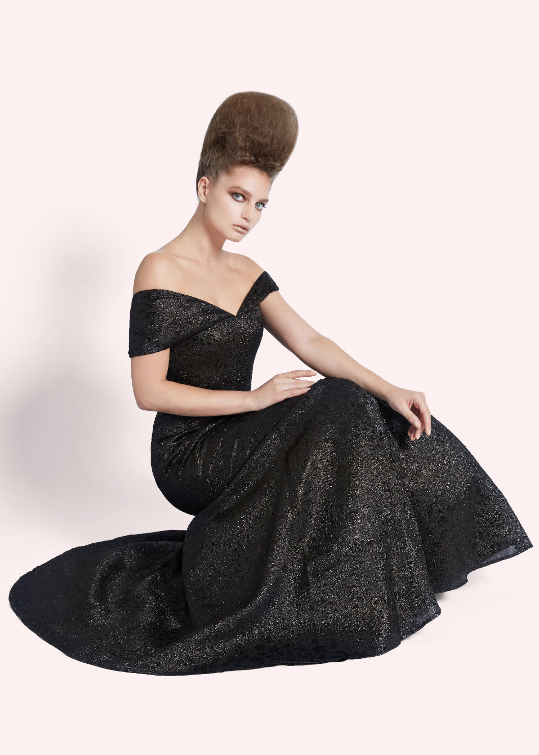 Black Shimmer Gown