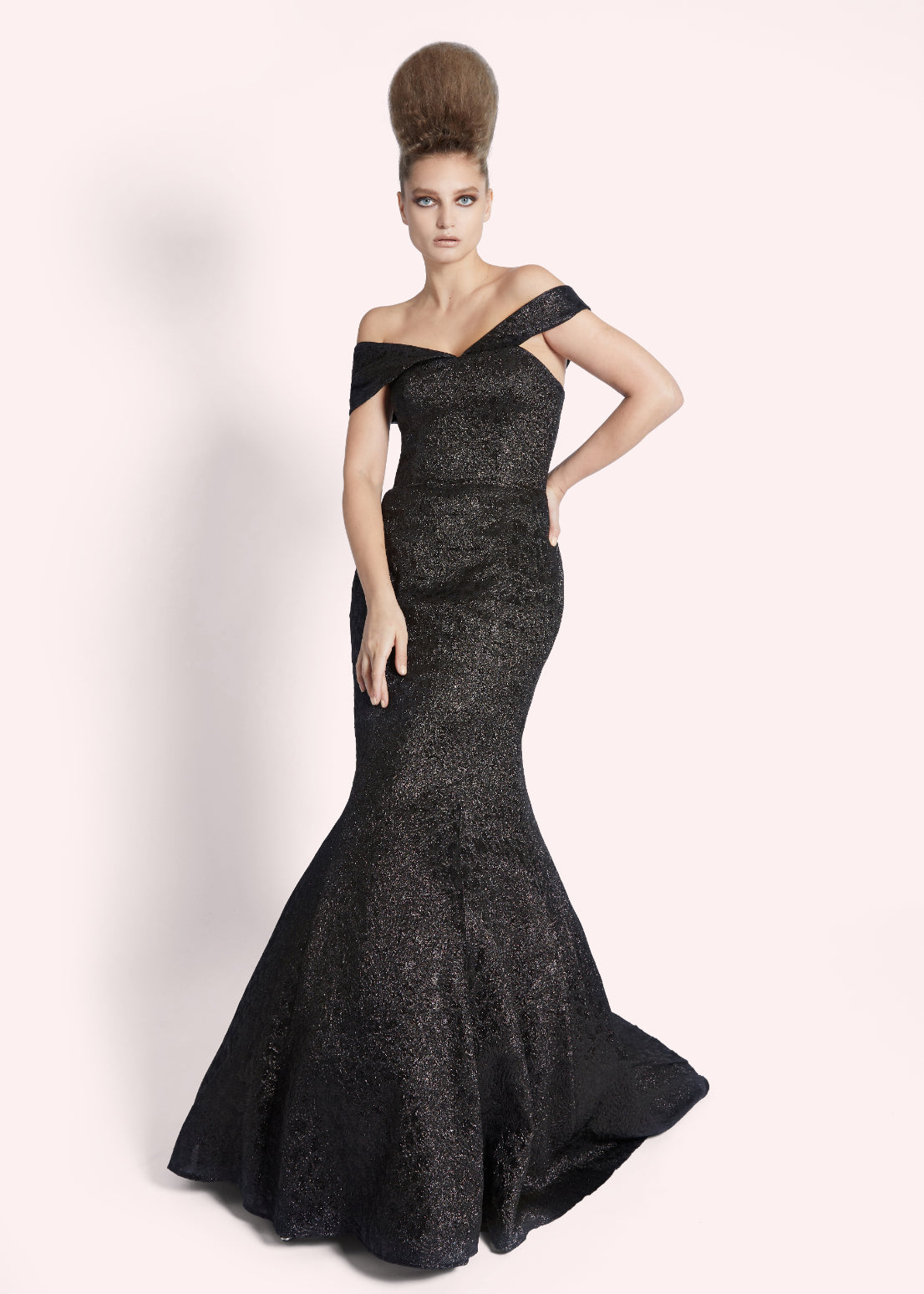 Black Shimmer Gown