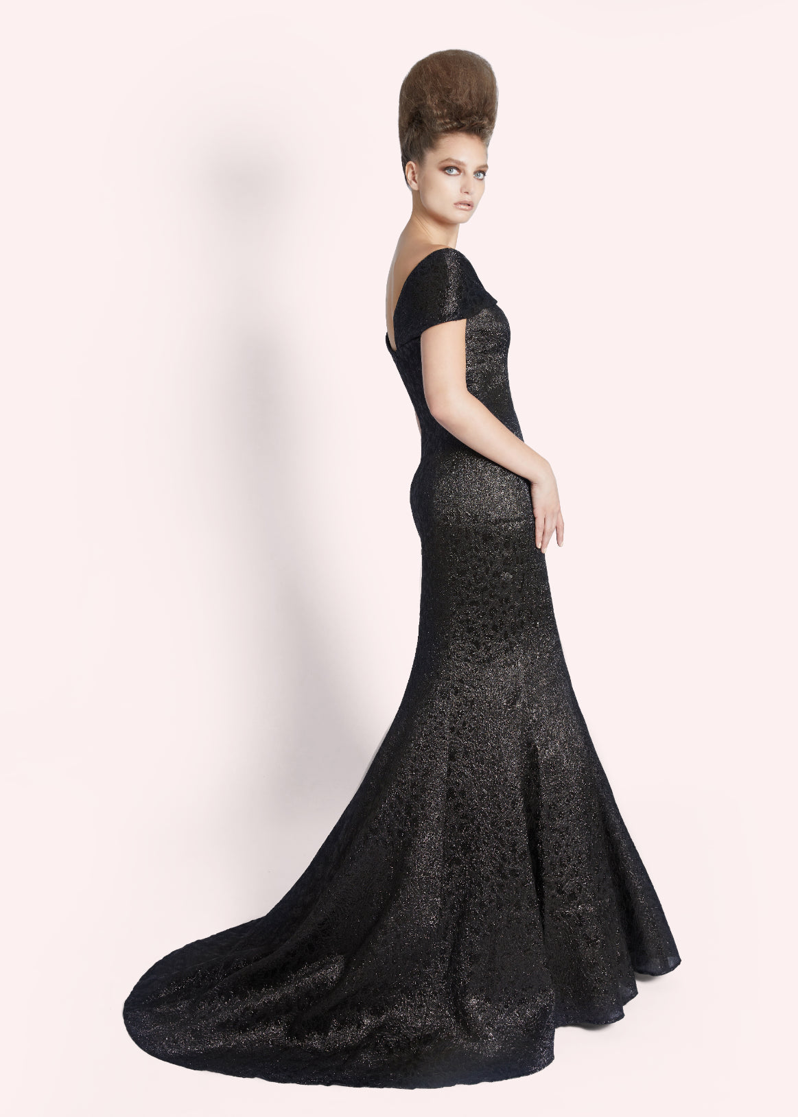 Black Shimmer Gown
