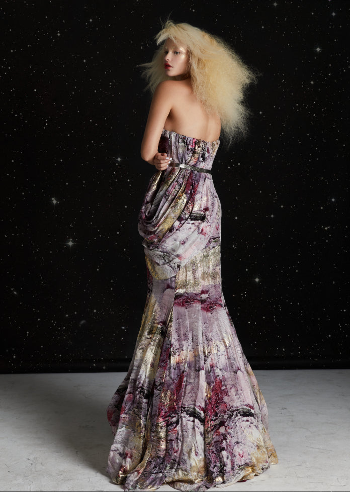 Rose Evening Gown