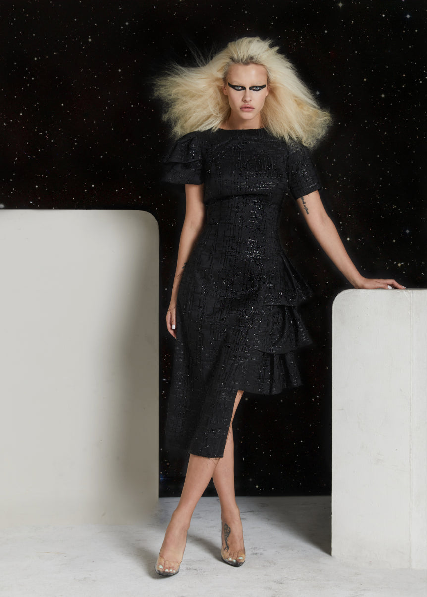 Midi Ruffled Dress