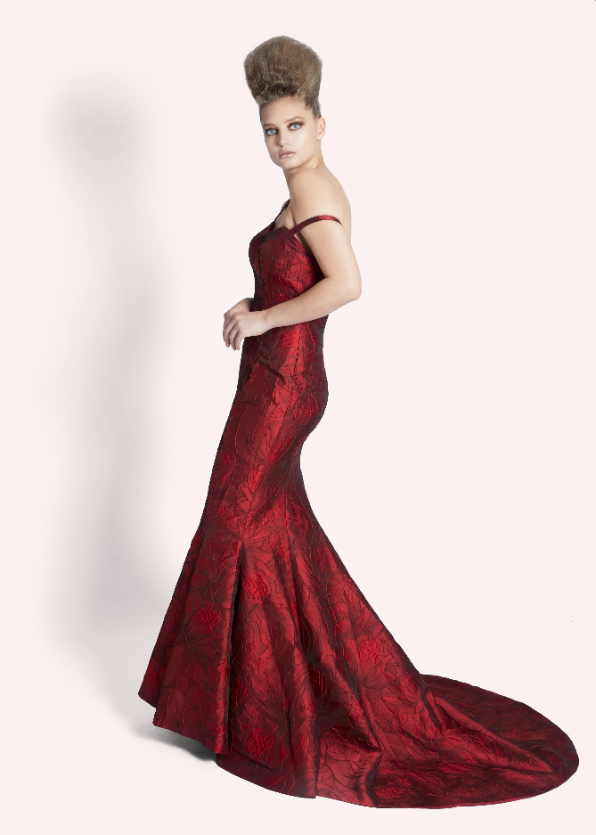 Majestic Mermaid Evening Gown