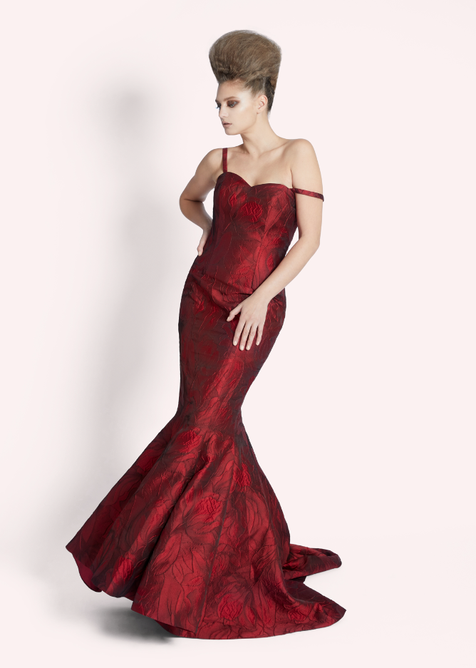 Majestic Mermaid Evening Gown