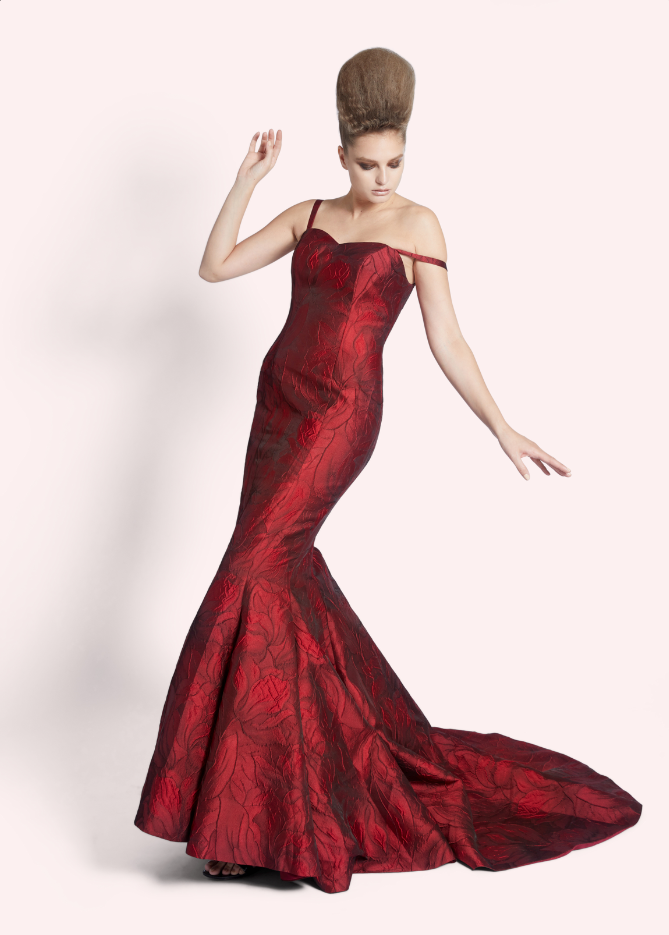 Majestic Mermaid Evening Gown