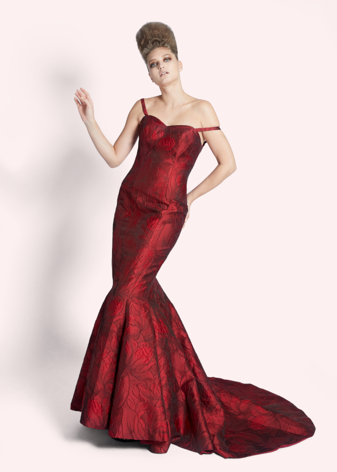 Majestic Mermaid Evening Gown